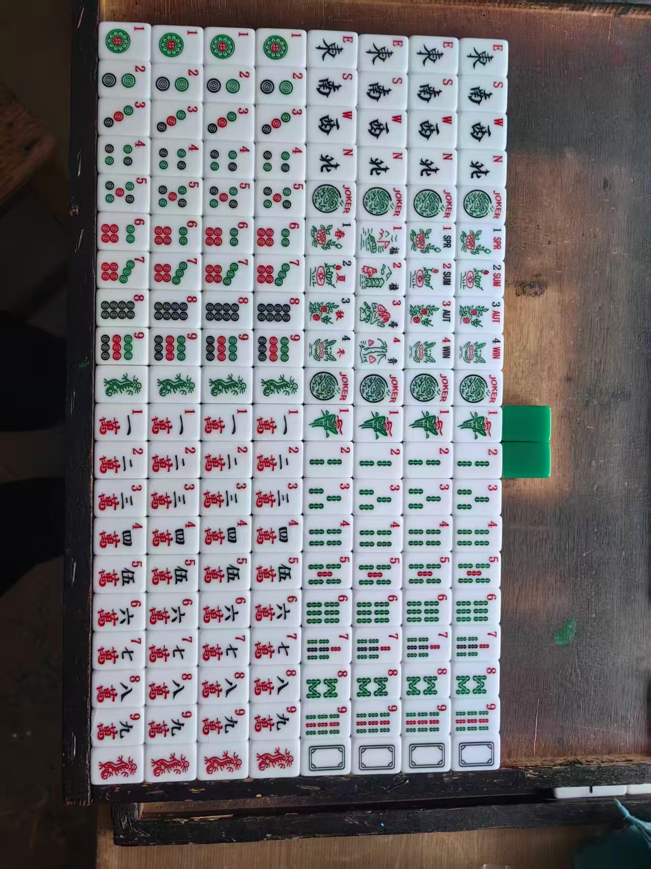 Intellectual Leisure Game Acrylic Mahjong - Image 2