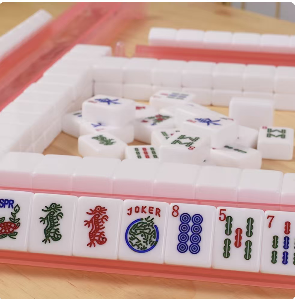 Intellectual Leisure Game Acrylic Mahjong - Image 4