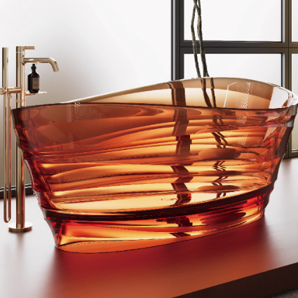 Excellent Colored Semi-Transparent Acrylic Sheets Bathtubs
