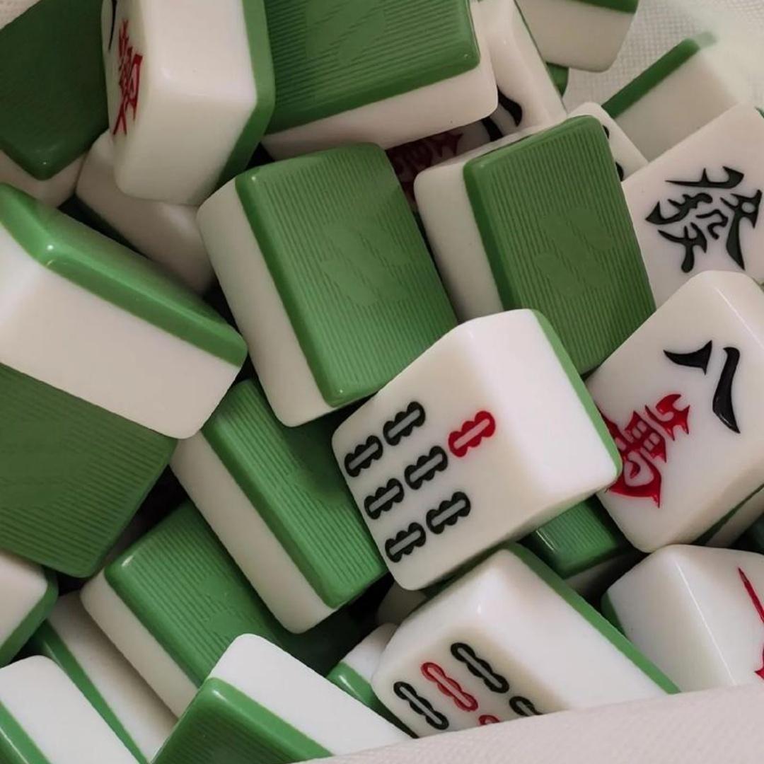 Intellectual Leisure Game Acrylic Mahjong