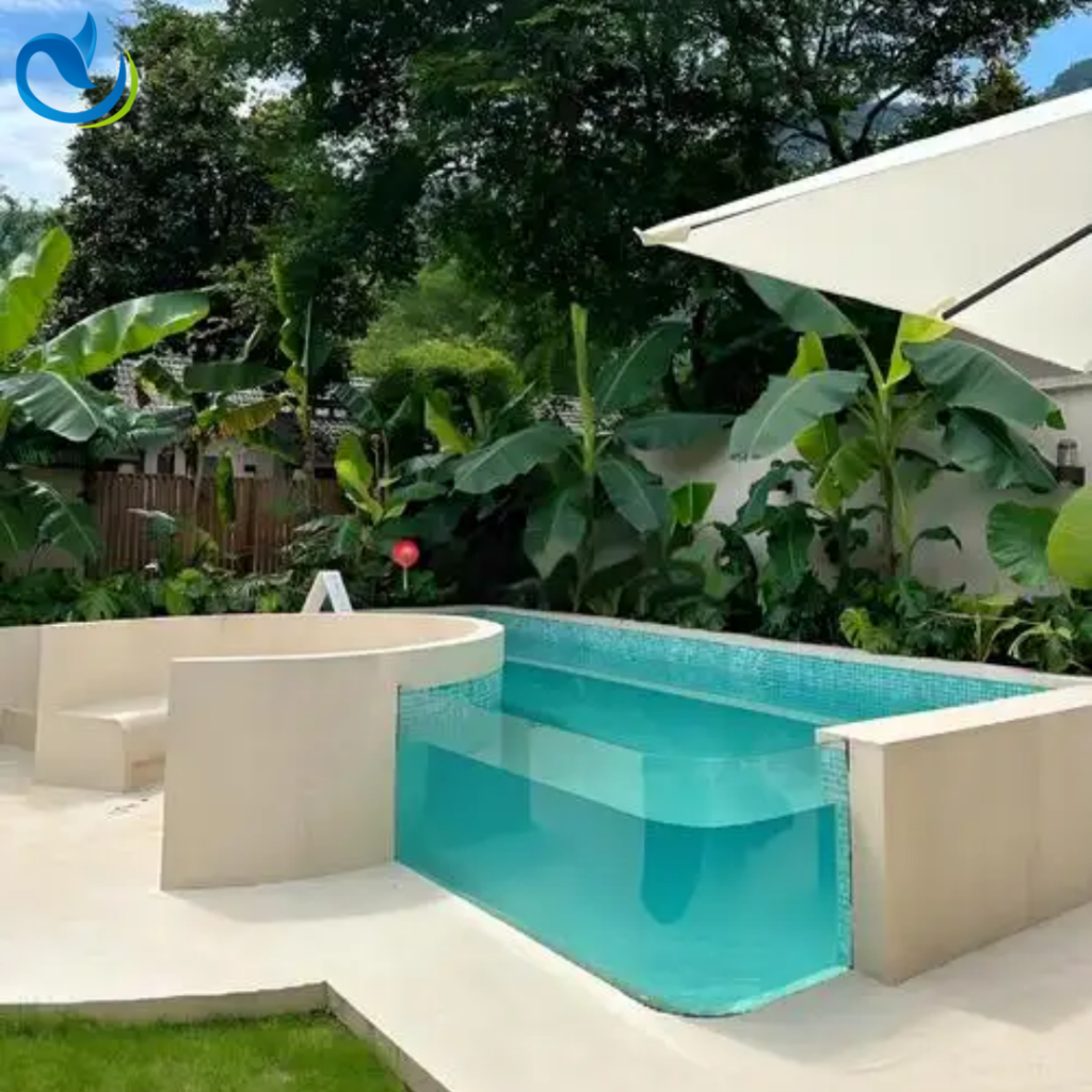 Transparent Pool Transparent Acrylic Swimming Pool - arrispanel