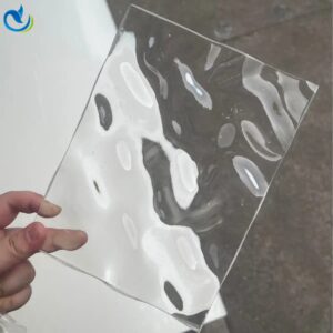 Wave-shaped Acrylic Sheet